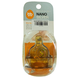 Bán Núm ty Nano Baby One cổ rộng