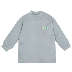 Bán Áo cổ lọ Lullaby NH678P màu ghi (6m+)