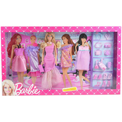 Bán Bộ sưu tập thời trang Barbie BCF76