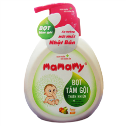Bán Bọt tắm gội thiên nhiên Mamamy Fancy (400ml)