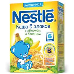 Bán Bột Nestle Nga vị chuối táo 6m+