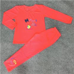 Bán Bộ quần áo Thu Đông bé gái in chữ Hello (1-7Y)