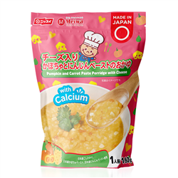 Bán Cháo tươi Meiwa vị bí đỏ, cà rốt, phô mai 160g (6M+)