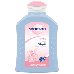 Bán Tinh dầu dưỡng da cho bé Sanosan Baby care oil 200ml