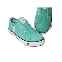 Bán Giầy Polo trẻ em màu xanh ngọc