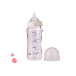 Bán Bình sữa alpha Richell siêu nhẹ 240ml (cổ rộng, thủy tinh)