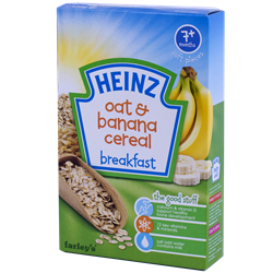 Bán Bột ăn dặm Heinz - Ngũ Cốc yến mạch và chuối 7m+