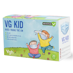 Bán Khẩu trang y tế cho bé 3 lớp VG KID (20c/hộp)
