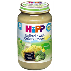 Bán Dinh dưỡng đóng lọ HIPP mỳ Tagliatelle kèm lơ xanh 220g