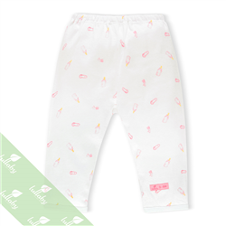 Bán Quần dài đáp đũng Lullaby NH03-19 in hình bình sữa (hồng)