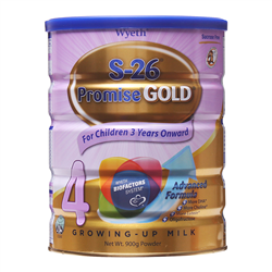 Bán Sữa S-26 Promise Gold số 4 900g (Singapore)