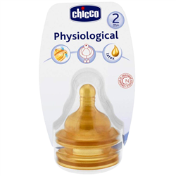 Bán Núm ty Chicco Physiological (cao su, 2M+)