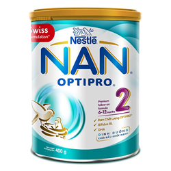 Bán Sữa NAN Optipro số 2 400g (6-12 tháng)