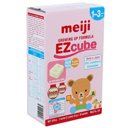 Bán Sữa Meiji 9 (1-3 tuổi) Growing Up Formula EZcube (16 thanh)