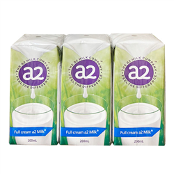 Bán Sữa tươi nguyên kem A2 200ml (lốc 6 hộp)