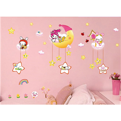 Bán Tranh dán tường ngôi sao xinh xắn M055