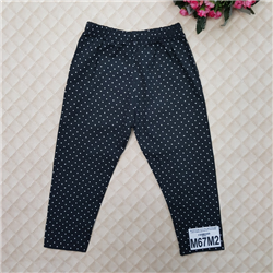 Bán Quần legging bé gái họa tiết chấm bi (1-6T)