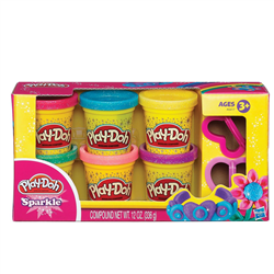 Bán Đất nặn PlayDoh A5417 - 6 màu lấp lánh