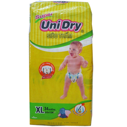 Bán Tã - bỉm dán UniDry XL34