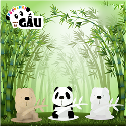 Bán Bộ đồ chơi lắp ghép và tô màu: Chúng tôi là Gấu