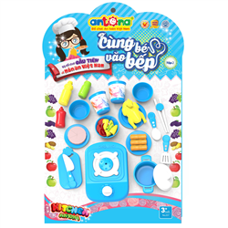 Bán Đồ chơi Antona No.257 - Cùng bé vào bếp (màu xanh)