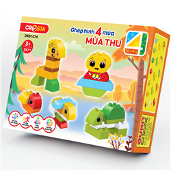 Bán Đồ chơi ghép hình 4 mùa Cresta - Mùa thu DK81076-24