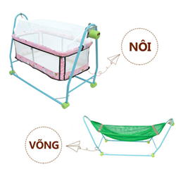 Bán Bộ nôi võng tự động cho bé Vinanoi NV2080 (nhiều màu)