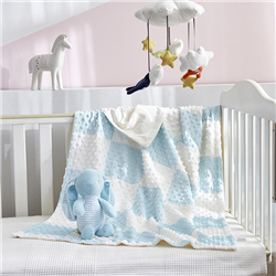 Bán Chăn kèm thú bông xuất Nhật (70*100cm)