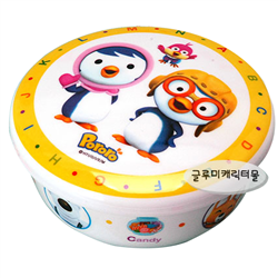 Bán Bát Pororo nhựa có nắp