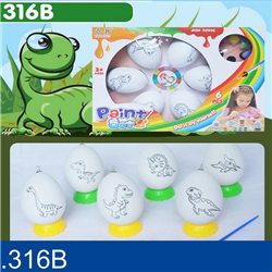 Bán Bộ trứng tô màu khủng long 316B