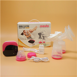 Bán Máy hút sữa điện đôi Rozabi Deluxe (có pin sạc)