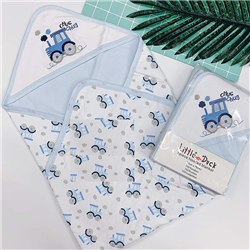 Bán Chăn ủ có mũ Little Duck (76*76)