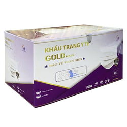 Bán Khẩu trang y tế 3 lớp cao cấp Gold Mask Trường Dương (50c/hộp)