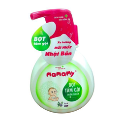 Bán Bọt tắm gội thiên nhiên Mamamy Floral (200ml)
