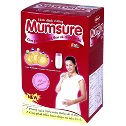 Bán Bánh cho bà bầu Mumsure sữa (165g)