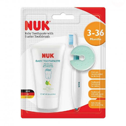 Bán Bộ bàn chải và kem đánh răng cho bé Nuk NU21438
