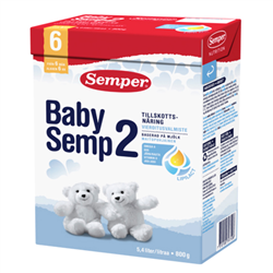 Bán Sữa bột Semper số 2 - 800g (6-9 tháng)