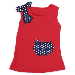 Bán Áo ba lỗ điệu đà cho bé gái size S4