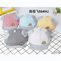 Bán Mũ lưỡi trai mềm kẻ dọc tai tròn (6-18M)