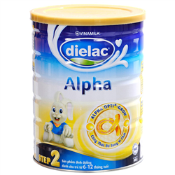 Bán Sữa bột Dielac Alpha số 2 hộp thiếc 900g