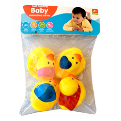 Bán Đồ chơi bóp chít vịt cá vàng, vịt đội nón