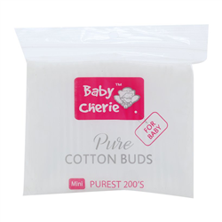 Bán Bông tăm trẻ em Baby Cherie (200 que/túi)