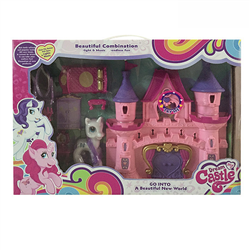 Bán Hộp đồ chơi lâu đài ngựa Pony 13713