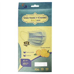 Bán Khẩu trang y tế 4 lớp cao cấp Gold Mask Trường Dương hương tinh dầu cam ngọt (10c/túi)