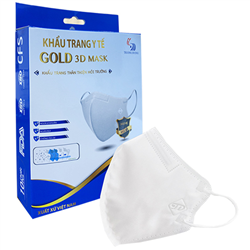 Bán Khẩu trang y tế cao cấp Gold 3D Mask Trường Dương (10c/hộp)