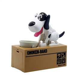 Bán Đồ chơi chó ăn xu (Choken Bako Robotic Dog Bank)