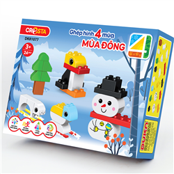 Bán Đồ chơi ghép hình 4 mùa Cresta - Mùa đông DK81077-24