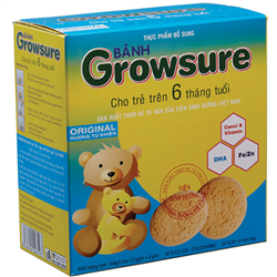 Bán Bánh ăn dặm Grownsure tự nhiên 168g