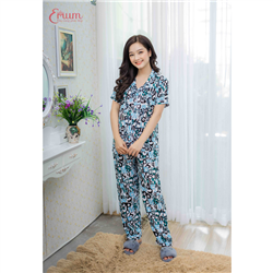 Bán Bộ bầu tole chữ tay ngắn xanh nhạt Emum