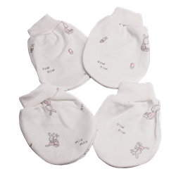 Bán Bao tay gấu bo Miomio in thỏ (loại dày)